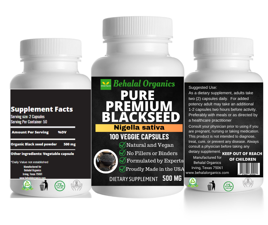 Black Seed Capsules: A Natural Powerhouse for Health