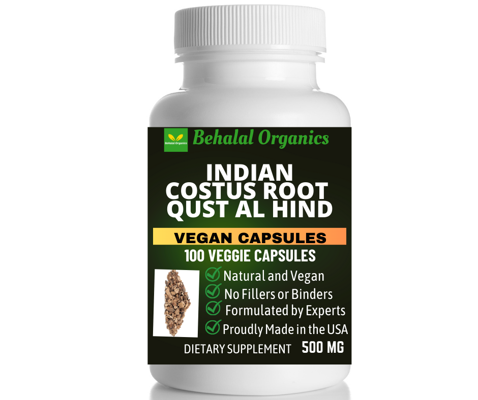 Qust Al-Hindi Capsules - Organic Herbal Wellness