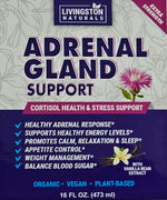 Adrenal Gland Support, Plant-Based Supplement, 16oz