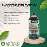 Blood Pressure Support Formula - Plant-Based Herbal Supplement - 16 oz