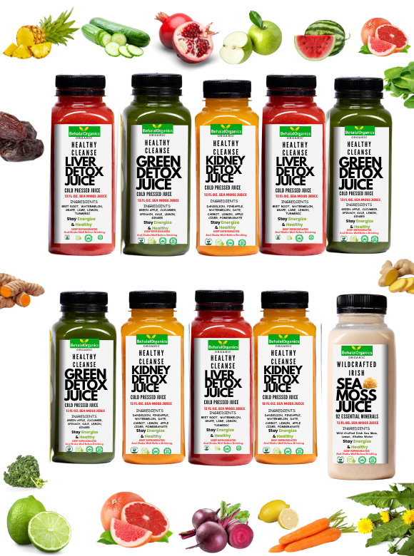 3-Day Juice Cleanse – Liver, Kidney & Full-Body Detox | Weight Loss & Cold-Pressed Juices