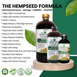 HEMPSEED Moringa Turmeric Soursop Plant-Based Supplement | 16oz