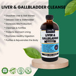 Liver & Gallbladder Cleanse, Plant-Based Herbal Formula, 16oz