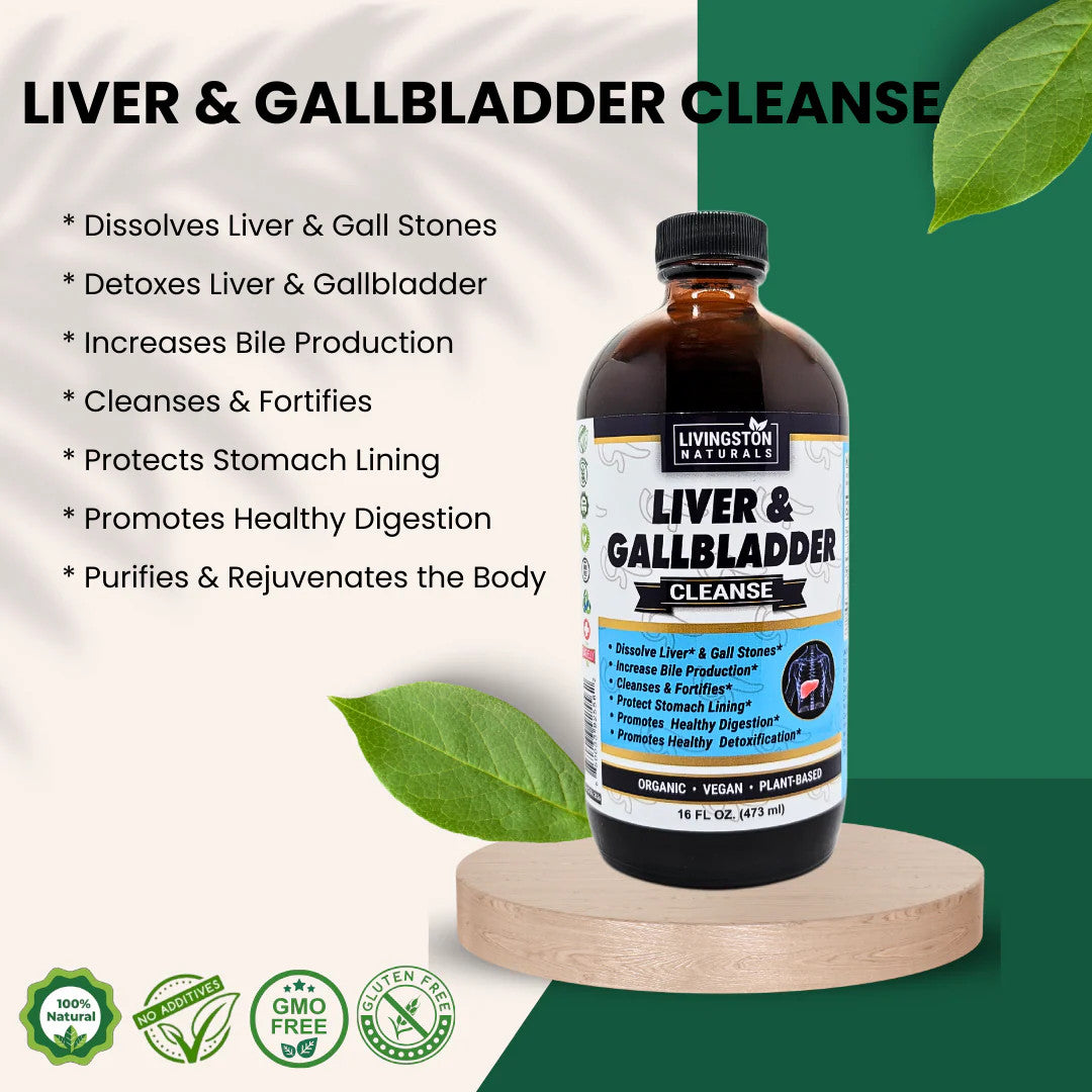Liver & Gallbladder Cleanse, Plant-Based Herbal Formula, 16oz