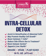 INTRA-CELLULAR Detox Plant-Based Supplement, 16 oz