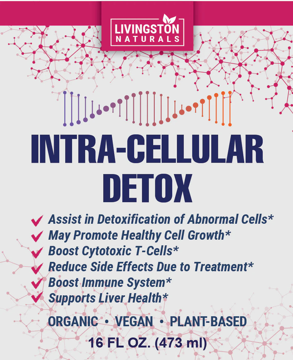 INTRA-CELLULAR Detox Plant-Based Supplement, 16 oz