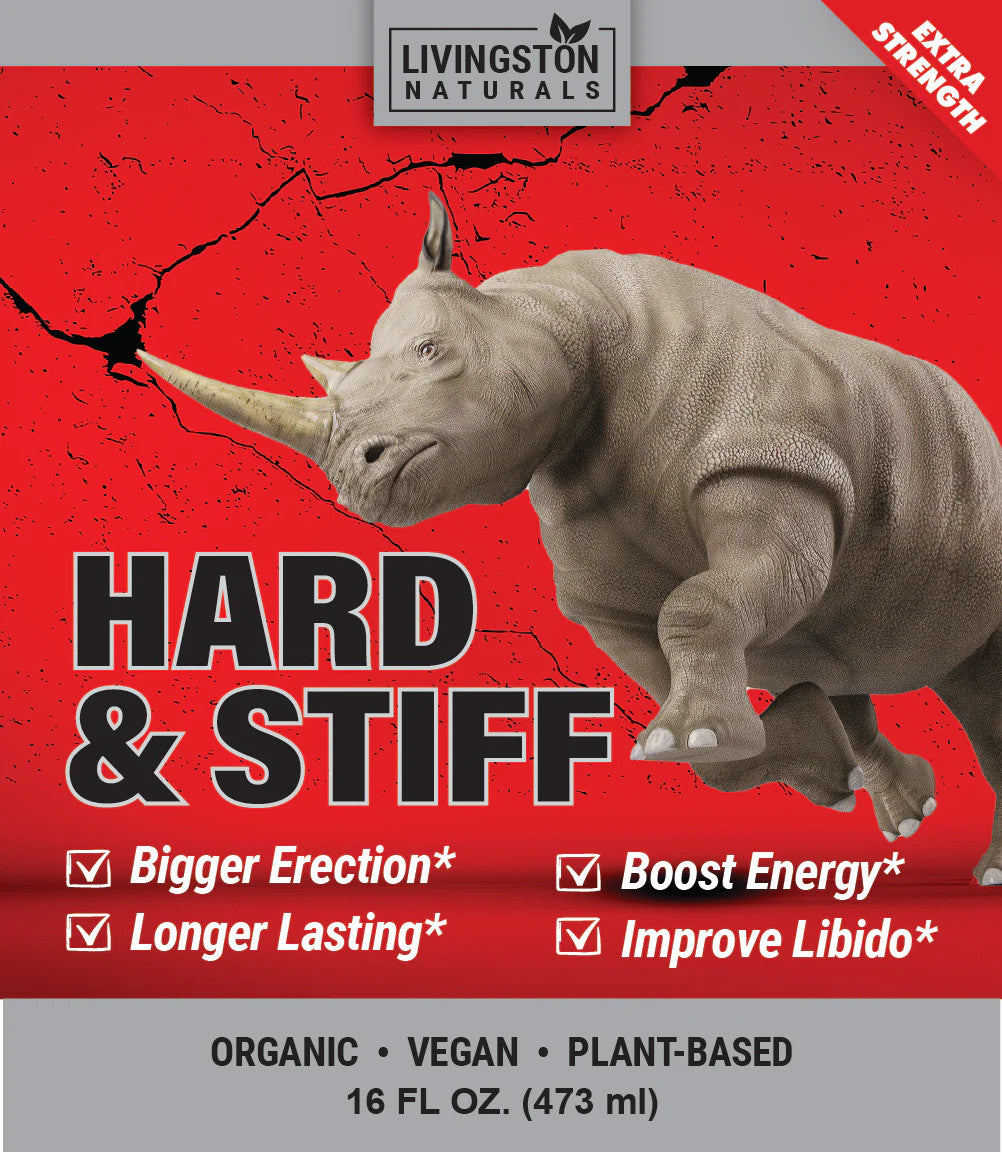 Hard & Stiff Natural Herbal Plant-Based Foods 16 oz