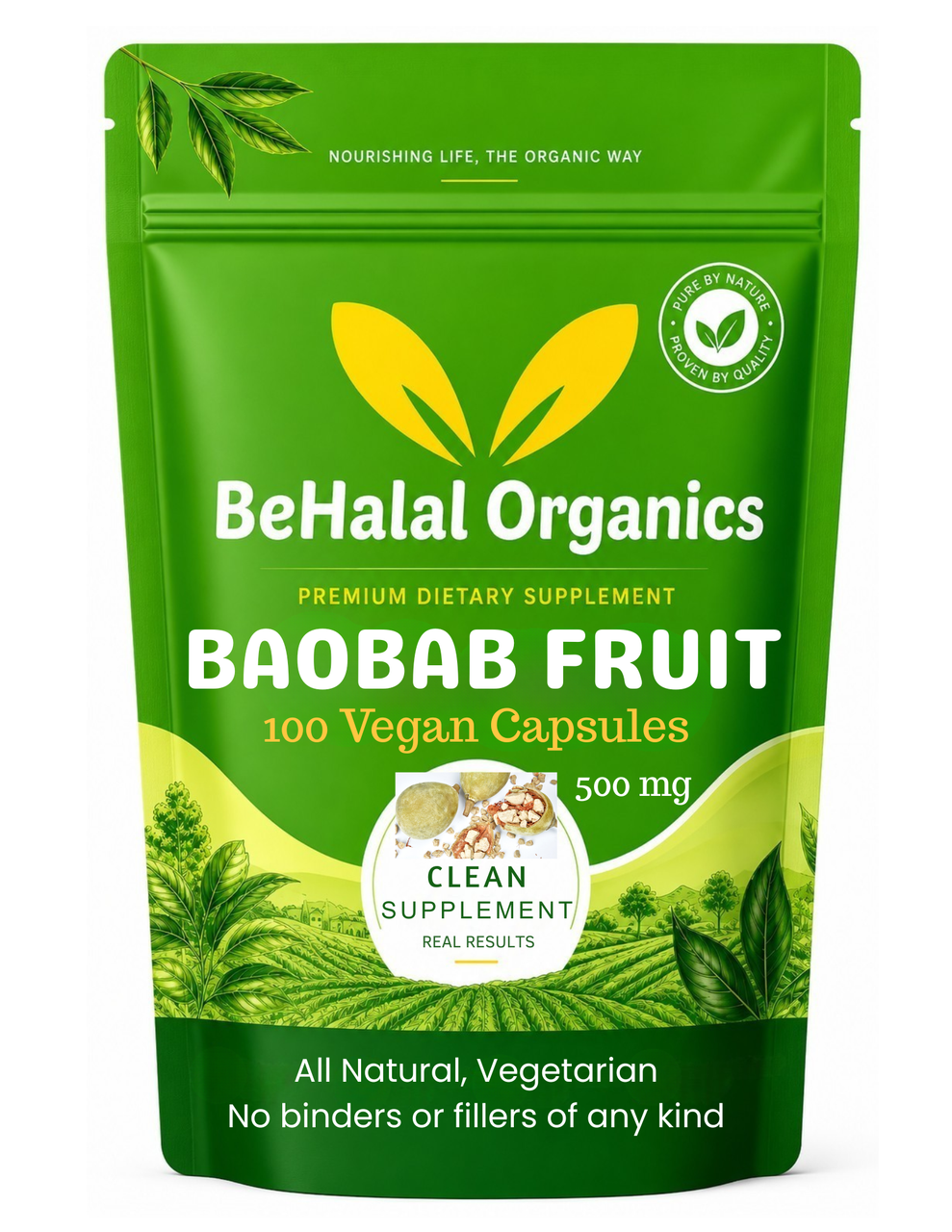 Baobab Fruit Capsules