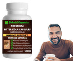Bitter kola 100 Quick Release Capsules - 500mg Per Capsule Behalal Organics