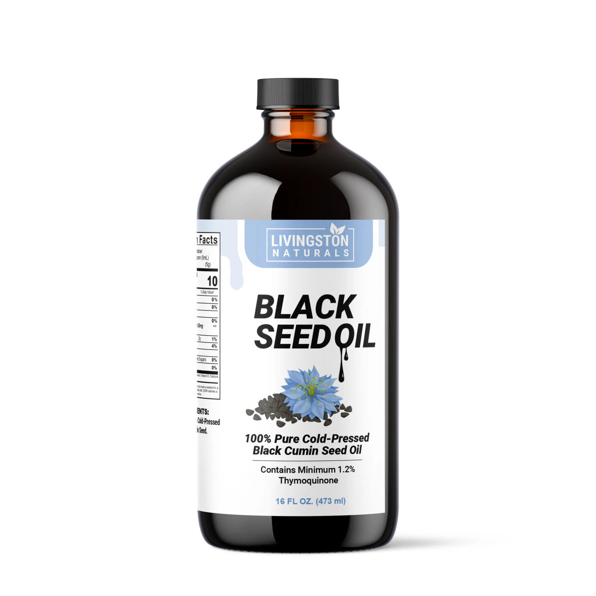 Cold Pressed Black Seed Oil - Edible Nigella Sativa Cumin Extract