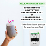 Black Seed Powder (Over 1.5% Thymoquinone ) - 100 gram Behalal Organics