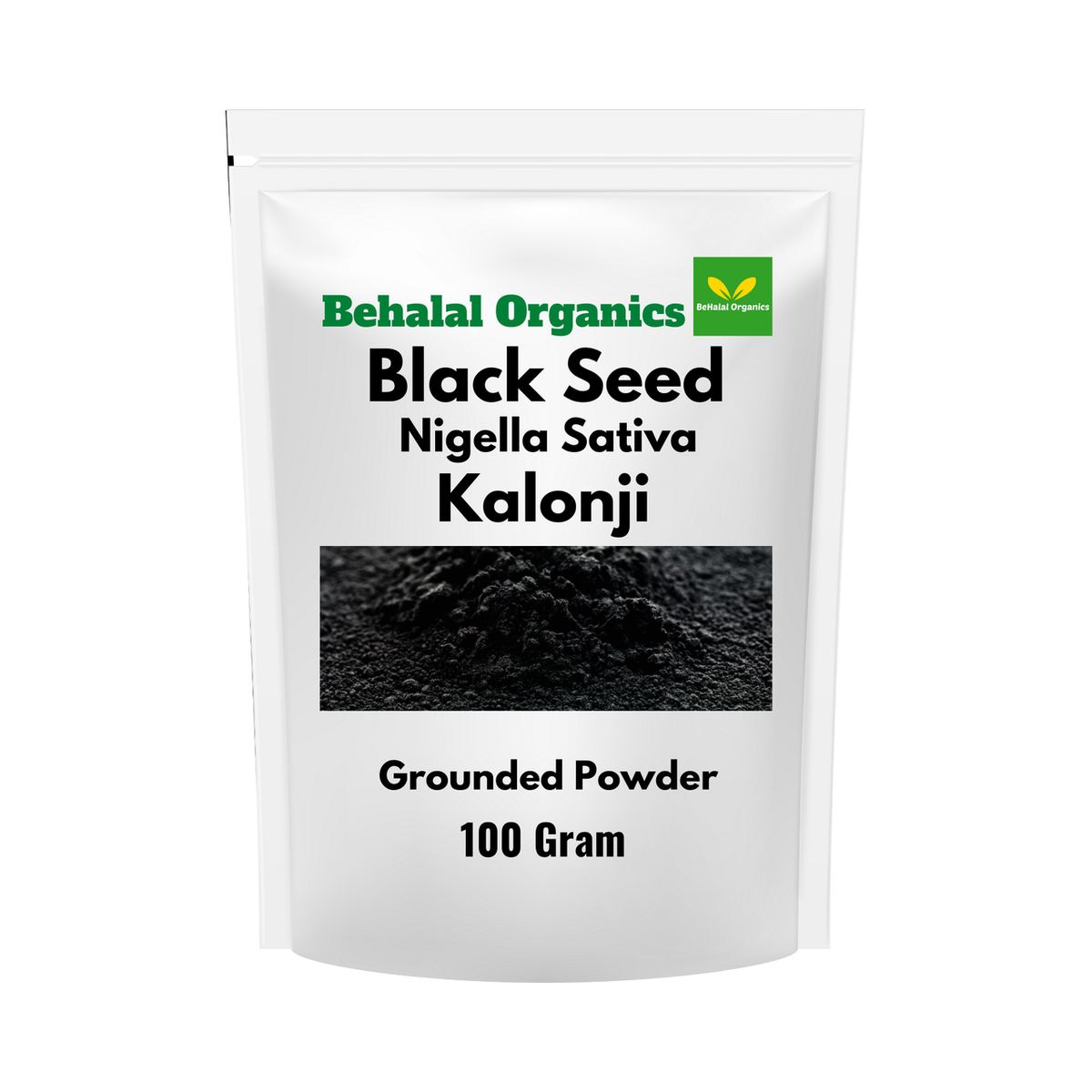 Black Seed Powder (Over 1.5% Thymoquinone ) - 100 gram Behalal Organics