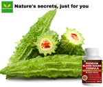 Blood Sugar Formula Premium Support with Abere, Cinnamon, Fenugreek, Bittermelon 100 Counts Behalal Organics
