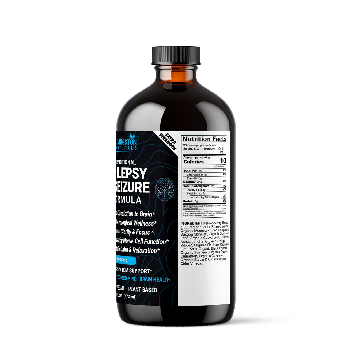 Traditional Epilepsy & Seizure Formula 16 oz – Liquid Herbal Wellness Supplement