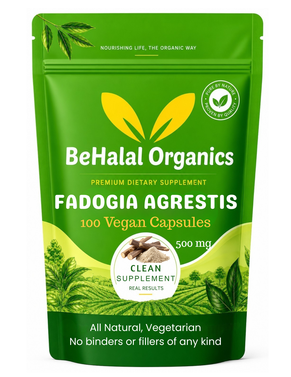 Fadogia Agrestis 100 Quick release Capsules 500mg