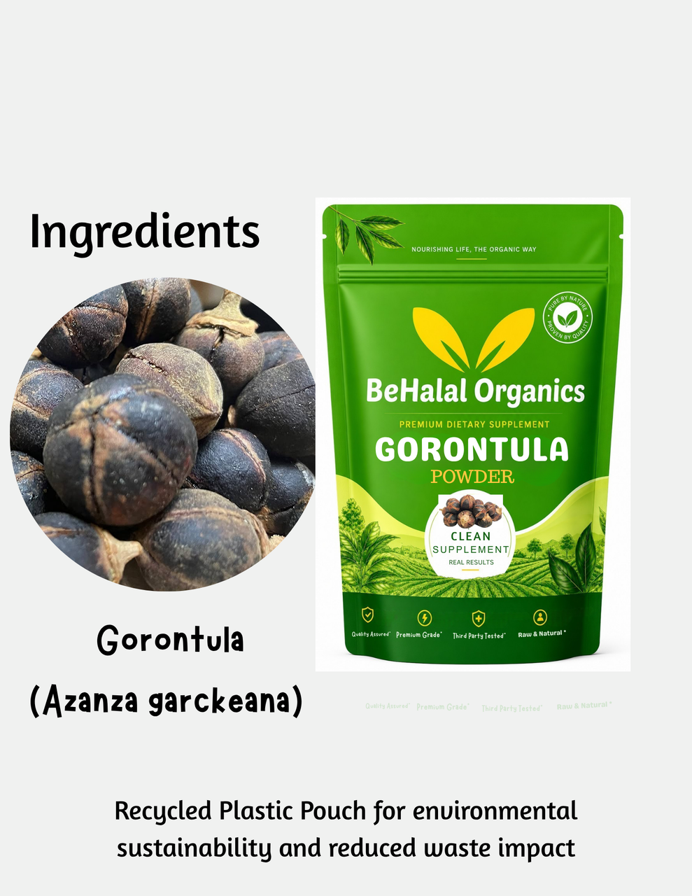 Gorontula Fruit Powder Behalal Organics