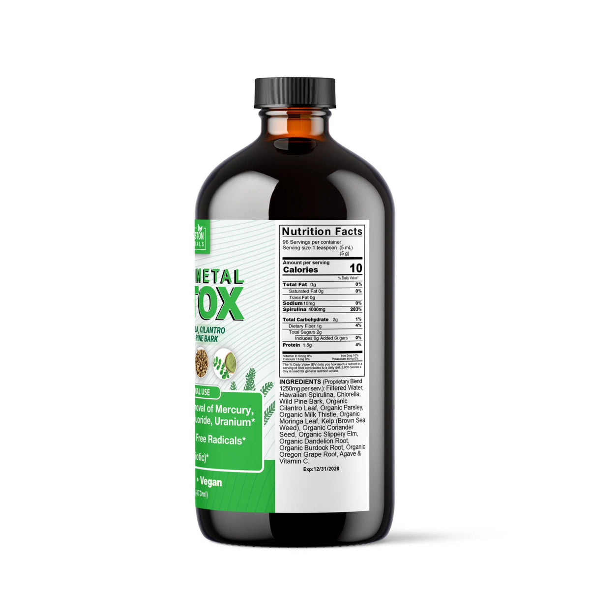 Heavy Metal Detox Plant-Based Supplement 16 oz