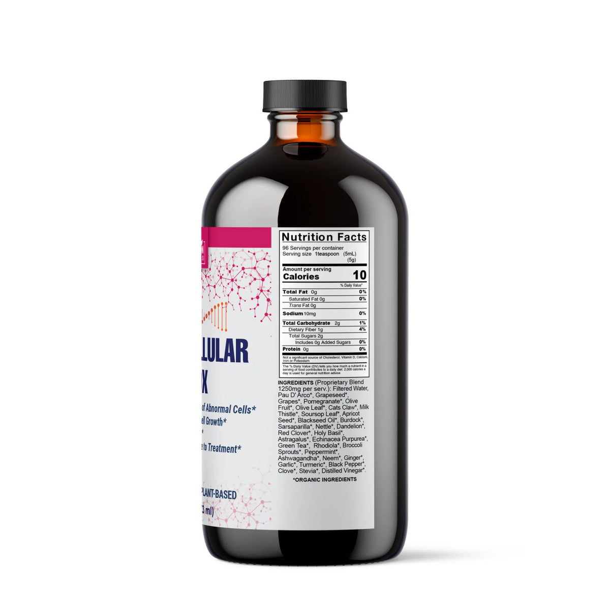 INTRA-CELLULAR Detox Plant-Based Supplement, 16 oz