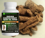 Indian costus qust al hind 100 Quick Release Capsules - 500mg Per Capsule Behalal Organics