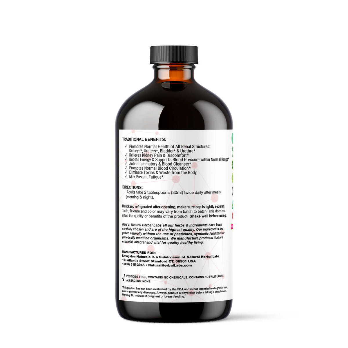Kidney Cleanse Formula - Plant-Based Herbal Detox for Renal Health