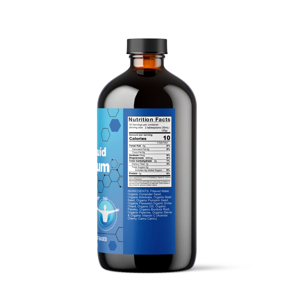 Liquid Magnesium, Plant-Based Superfood Supplement