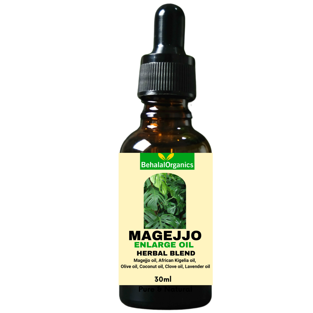 Magejjo Enlargement Oil – Natural Herbal Solution by Behalal Organics