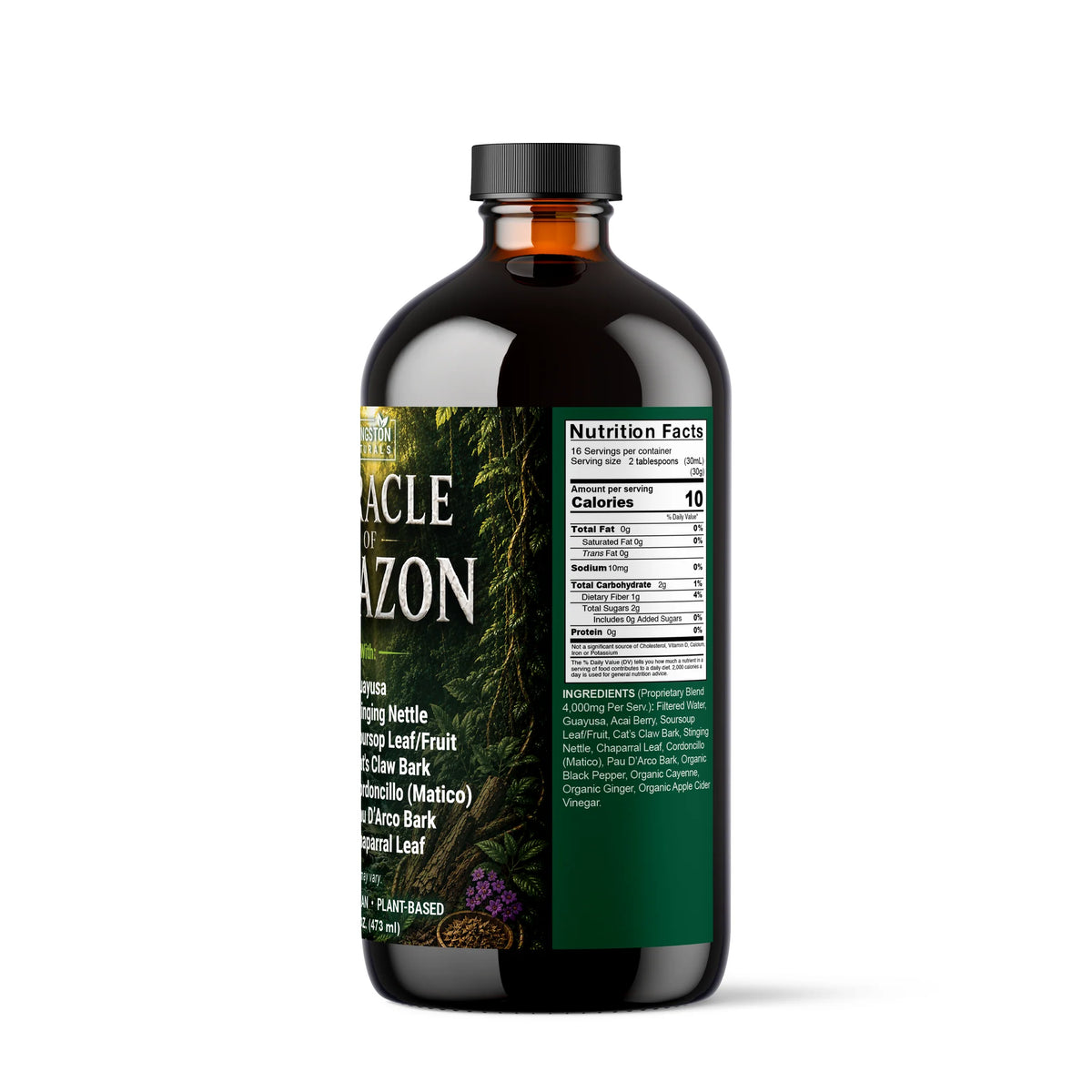 Miracle of Amazon 16 oz – Liquid Herbal Supplement for Antioxidant & Immune Support