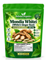 Mondia Whitei (Mulondo) Root Powder WHITE GINGER