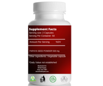 Papaya seed 100 Quick Release Capsules - 500mg Per Capsule Behalal Organics