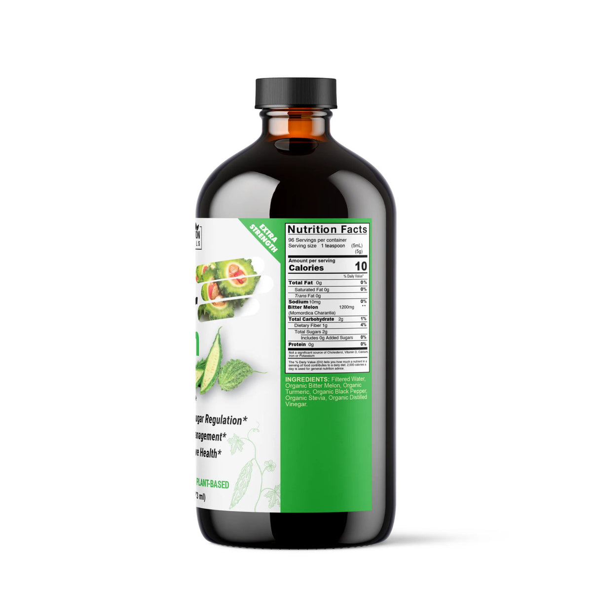 Pure Bitter Melon Extract, Plant-Based Dietary Supplement, 16 oz