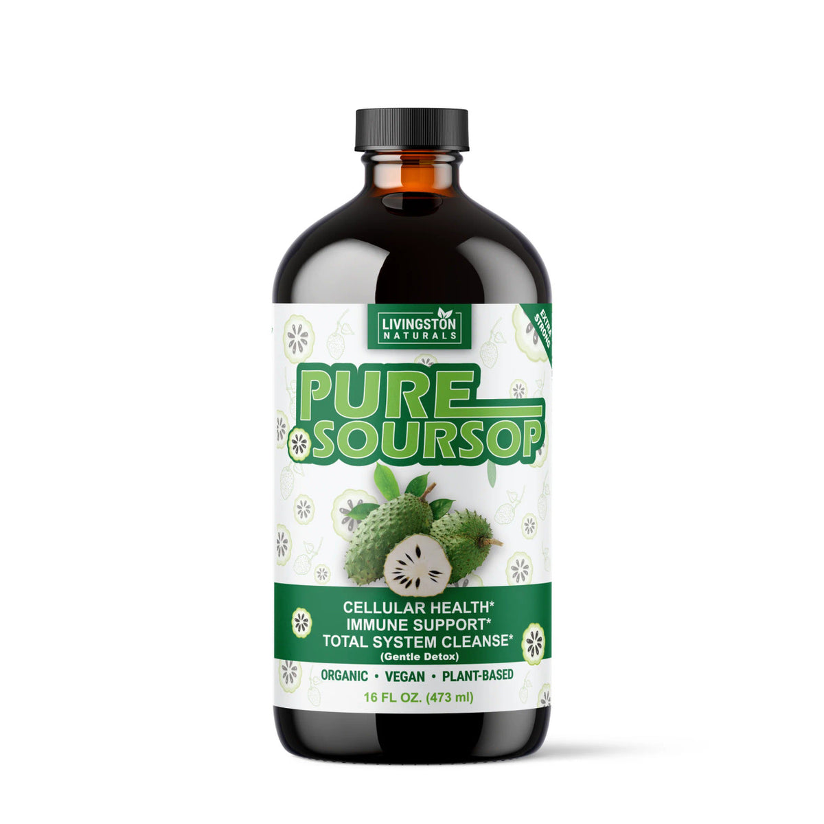 Soursop Bitters 16oz - Herbal Digestive Aid with Natural Ingredients