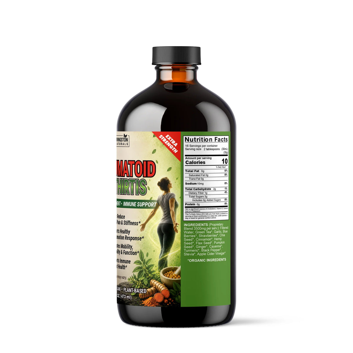 Rheumatoid Arthritis Formula 16 oz – Liquid Herbal Joint & Mobility Wellness Supplement