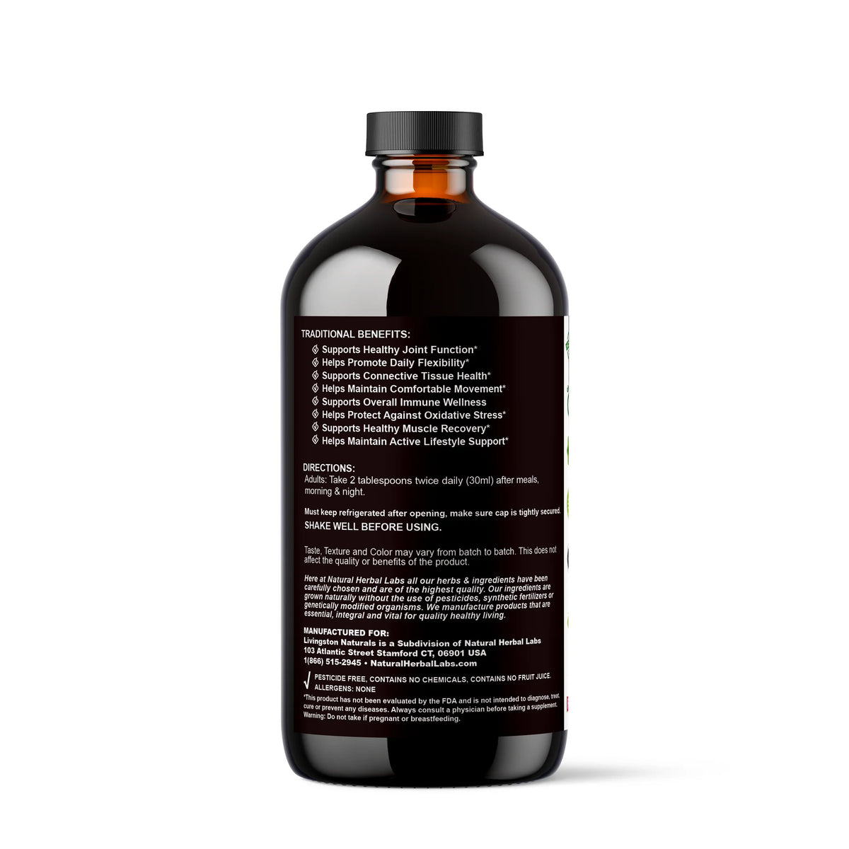 Rheumatoid Arthritis Formula 16 oz – Liquid Herbal Joint & Mobility Wellness Supplement