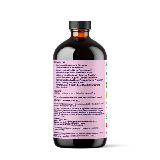 Prenatal Supplement – Liquid Pregnancy Wellness Formula for Maternal Nutrition