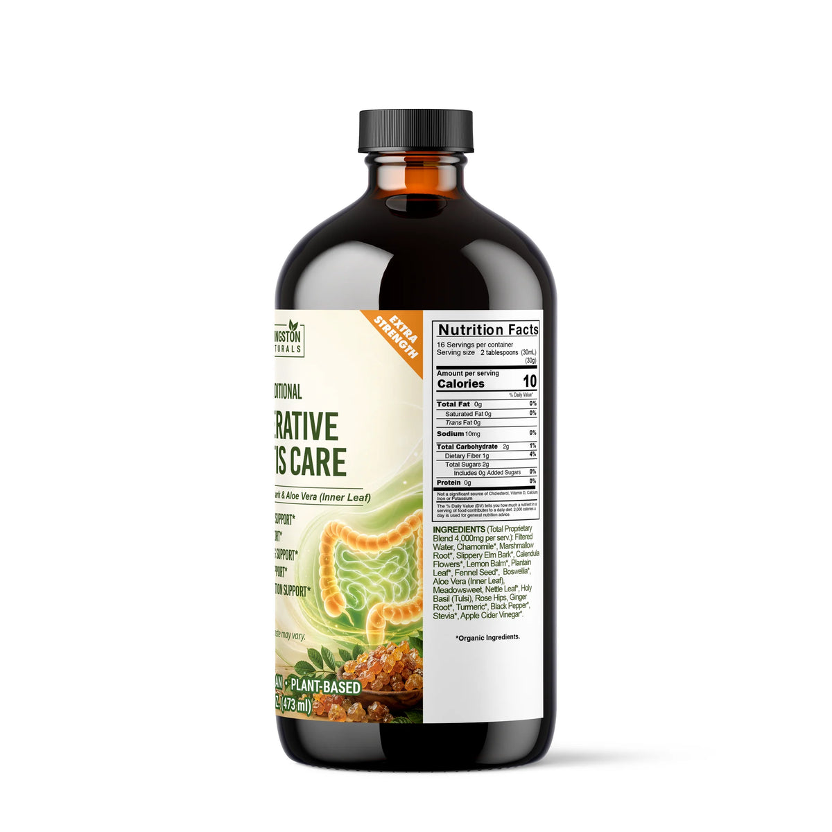 Traditional Ulcerative Colitis Care 16 oz – Liquid Herbal Digestive Wellness Supplement