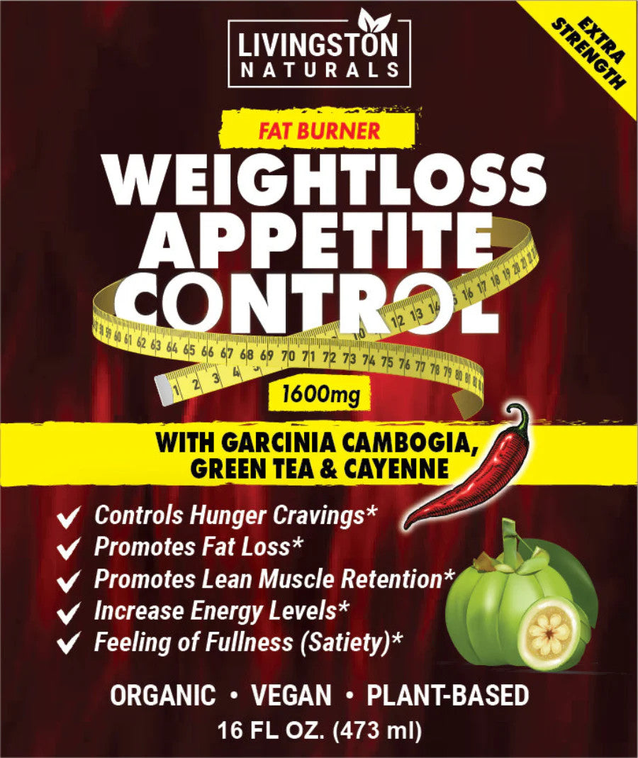 Lose Weight Bitters 16oz - Herbal Weight Loss Tincture for Appetite Control and Metabolism Boost